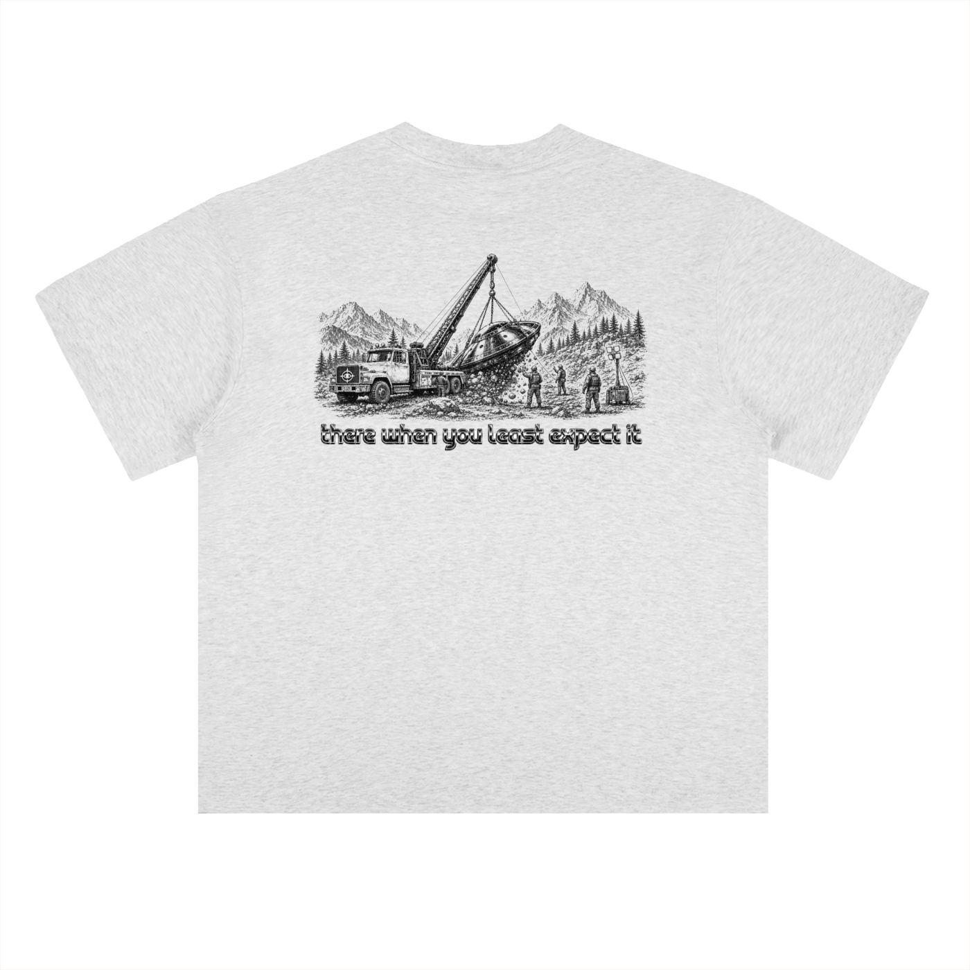 Heavyweight Drop Shoulder Cotton T-Shirt