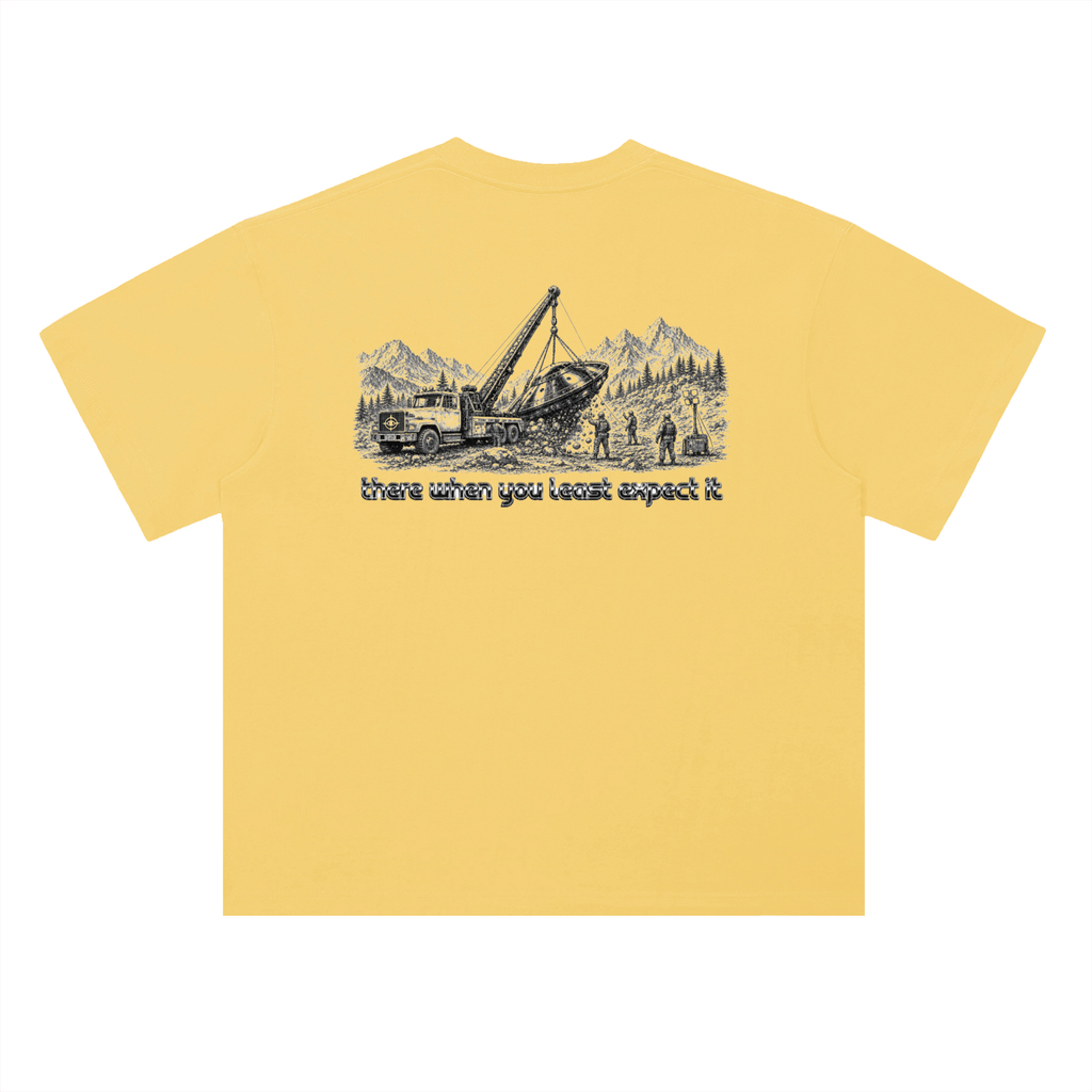 Heavyweight Drop Shoulder Cotton T-Shirt